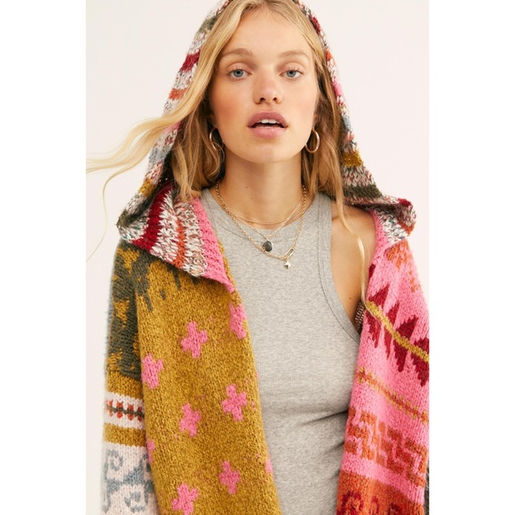 Free People NWT Canyon Vibes Knit Cardigan SZ XS/S - Picture 10 of 13